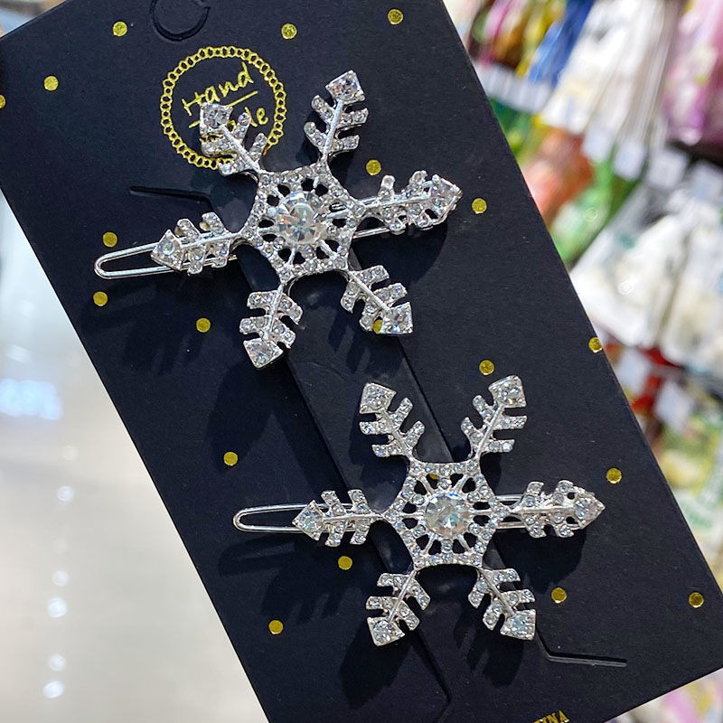 Agrafe de păr de cristal pentru femei 2022 Moda fulg de nea flori stras accesorii de păr bijuterii vintage pentru femei