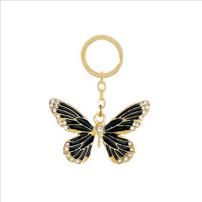 Breloc cu omidă scorpion fluture nou la modă, breloc cu decorare geanți pentru doamne, breloc pentru mașină, cadou simplu de bijuterii