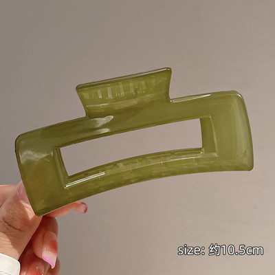 Agrafă de păr în cruce din plastic coreeană, barete mari, gheare de par de crab, clemă de baie, clemă de coadă de cal, pentru femei, fete, accesorii de păr