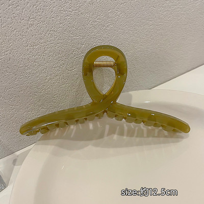 Agrafă de păr în cruce din plastic coreeană, barete mari, gheare de par de crab, clemă de baie, clemă de coadă de cal, pentru femei, fete, accesorii de păr