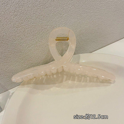 Agrafă de păr în cruce din plastic coreeană, barete mari, gheare de par de crab, clemă de baie, clemă de coadă de cal, pentru femei, fete, accesorii de păr