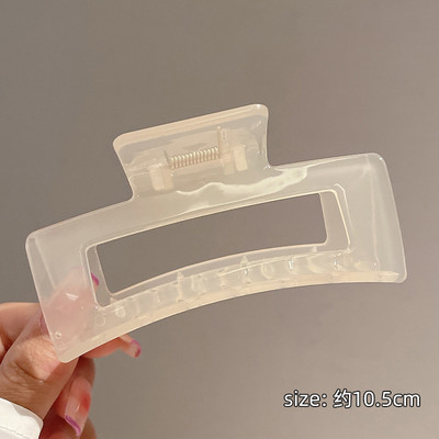 Agrafă de păr în cruce din plastic coreeană, barete mari, gheare de par de crab, clemă de baie, clemă de coadă de cal, pentru femei, fete, accesorii de păr