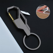 Breloc pliabil cu mini cuțit pentru bărbați, multifuncțional, cu montare în talie, carabinier, lanțuri chei, lanțuri pentru mașină, accesorii pandantiv pentru rucsac