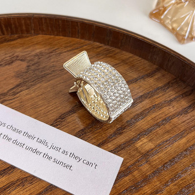 La modă Zircon Pearl Metal Gheare de păr Suport înalt pentru coadă de cal pentru femei fete 2022 Nou la modă Coreea Accesorii de lux pentru cleme de păr