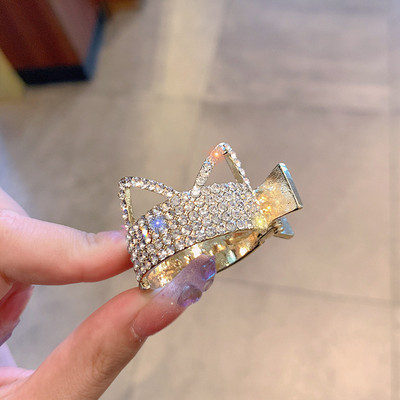 La modă Zircon Pearl Metal Gheare de păr Suport înalt pentru coadă de cal pentru femei fete 2022 Nou la modă Coreea Accesorii de lux pentru cleme de păr