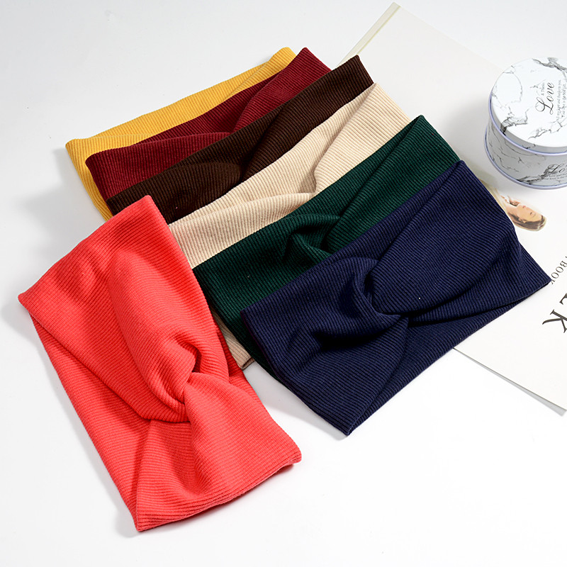 27 stiluri bentiță din bumbac la modă pentru femei, fete, bentiță pentru păr pentru bebeluși, 2022, bentite cu noduri elastice, accesorii pentru păr încrucișate.