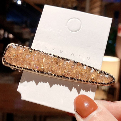 Agrafe de păr minuscule de lux de modă pentru femei Agrafe de păr cu picătură de apă Agrafe de păr pentru fete Accesorii pentru clemă pentru mâner pentru cap