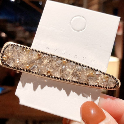 Agrafe de păr minuscule de lux de modă pentru femei Agrafe de păr cu picătură de apă Agrafe de păr pentru fete Accesorii pentru clemă pentru mâner pentru cap