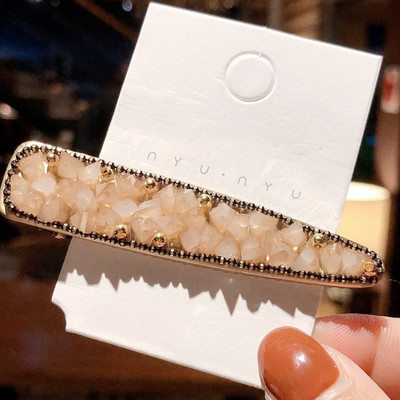 Agrafe de păr minuscule de lux de modă pentru femei Agrafe de păr cu picătură de apă Agrafe de păr pentru fete Accesorii pentru clemă pentru mâner pentru cap