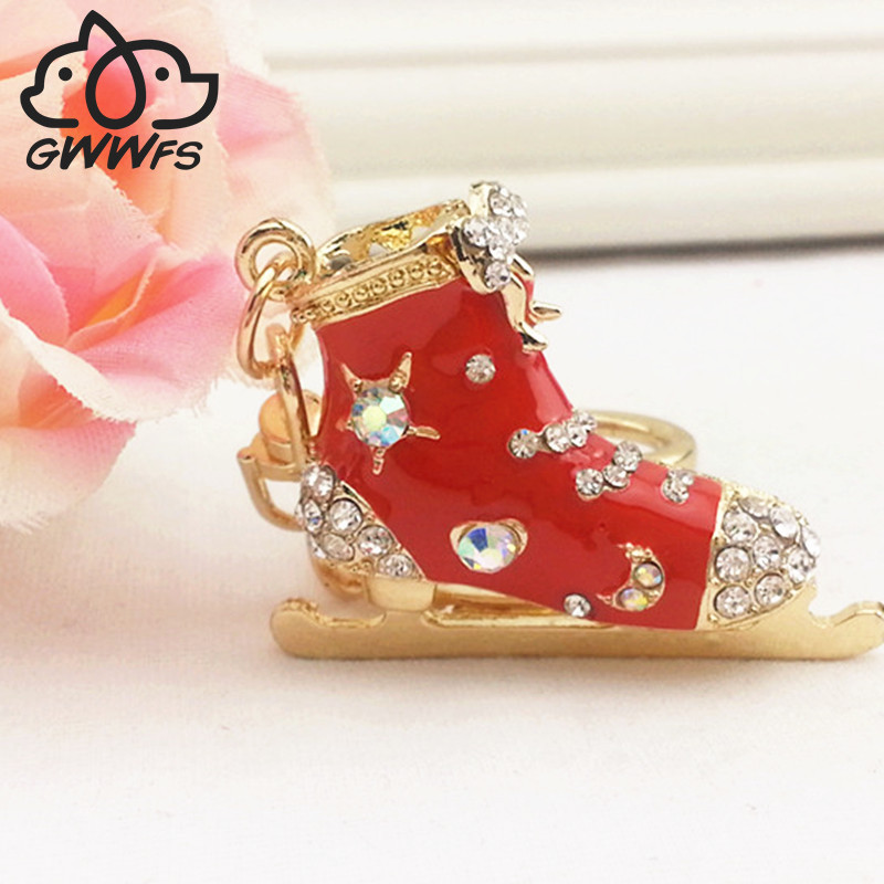 NOI patine cu role Breloc pantofi breloc cheie bijuterii la modă breloc pentru mașină breloc cu strass breloc bijuterii geanta femeie cadou prieten