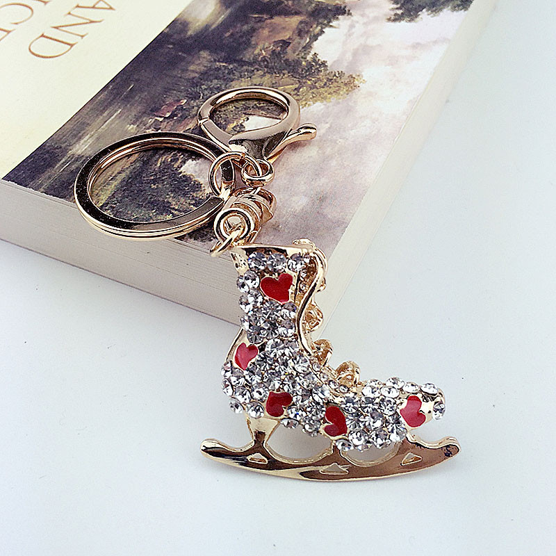 NOI patine cu role Breloc pantofi breloc cheie bijuterii la modă breloc pentru mașină breloc cu strass breloc bijuterii geanta femeie cadou prieten