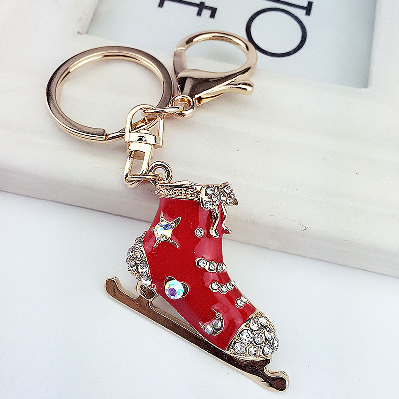 NOI patine cu role Breloc pantofi breloc cheie bijuterii la modă breloc pentru mașină breloc cu strass breloc bijuterii geanta femeie cadou prieten