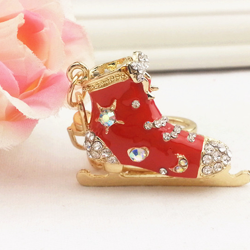 NOI patine cu role Breloc pantofi breloc cheie bijuterii la modă breloc pentru mașină breloc cu strass breloc bijuterii geanta femeie cadou prieten