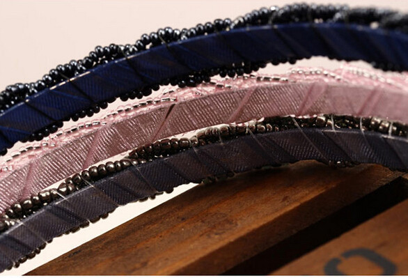 2022, la modă nouă, vintage, mărgele de semințe, bijuterii de păr împletite, accesorii de păr, bijuterii pentru cap, bentiță pentru femei, accesorii de nuntă