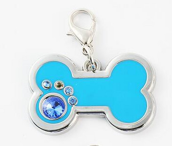 2 buc/lot pandantive drăguțe din oase de câine pentru cadouri Accesorii din aliaj Charms Fashion Dog Cat tag Pandantiv pentru gravură câine gravura laser