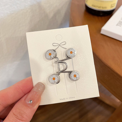 Femei fustă pantaloni blugi clemă ajustabilă pentru talie ace metalice accesorii pentru îmbrăcăminte cusut set de broșe pentru femei strânge broșe în talie