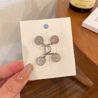 Femei fustă pantaloni blugi clemă ajustabilă pentru talie ace metalice accesorii pentru îmbrăcăminte cusut set de broșe pentru femei strânge broșe în talie