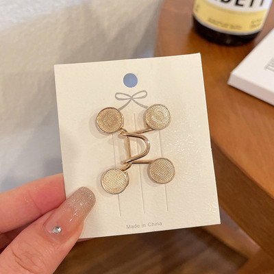 Femei fustă pantaloni blugi clemă ajustabilă pentru talie ace metalice accesorii pentru îmbrăcăminte cusut set de broșe pentru femei strânge broșe în talie