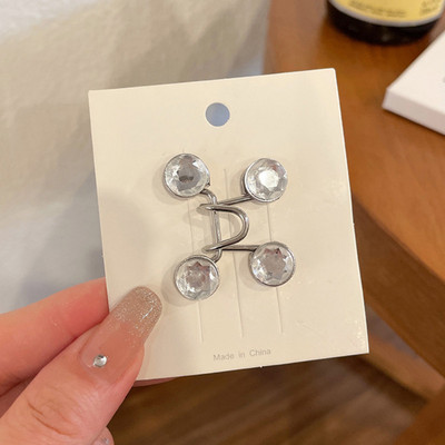 Femei fustă pantaloni blugi clemă ajustabilă pentru talie ace metalice accesorii pentru îmbrăcăminte cusut set de broșe pentru femei strânge broșe în talie