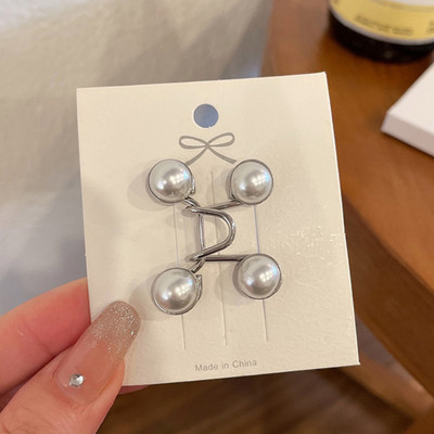 Femei fustă pantaloni blugi clemă ajustabilă pentru talie ace metalice accesorii pentru îmbrăcăminte cusut set de broșe pentru femei strânge broșe în talie