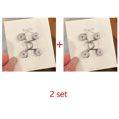 Femei fustă pantaloni blugi clemă ajustabilă pentru talie ace metalice accesorii pentru îmbrăcăminte cusut set de broșe pentru femei strânge broșe în talie