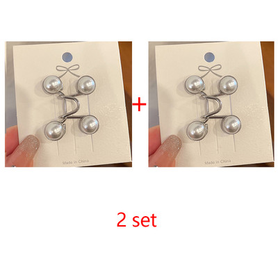 Femei fustă pantaloni blugi clemă ajustabilă pentru talie ace metalice accesorii pentru îmbrăcăminte cusut set de broșe pentru femei strânge broșe în talie