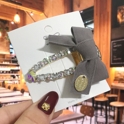 Agrafă de păr de lux cu cristal complet pentru femei 2022 agrafe de păr pătrate coreene Barrete de păr geometrice Accesorii de păr pentru fete Grip de păr