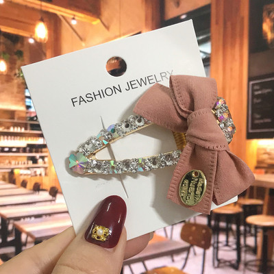 Agrafă de păr de lux cu cristal complet pentru femei 2022 agrafe de păr pătrate coreene Barrete de păr geometrice Accesorii de păr pentru fete Grip de păr