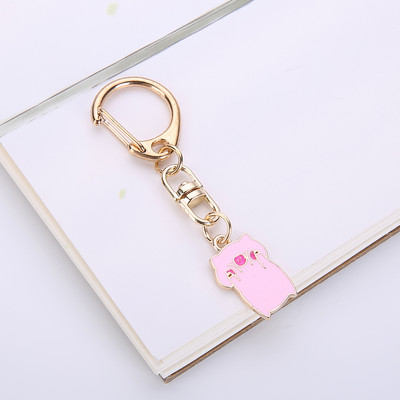 Mini Lucky Fat Cat Fish Cel mai bun prieten Cadouri pentru bărbați și femei Animale pandantiv iepure Breloc Cute Iubitorii de modă