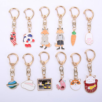 Mini Pig Ferry Couple Μπρελόκ Μόδα Rocket Chicken Keyring Ραντεβού/επέτειος/πάρτι/ Δώρο για άνδρες και γυναίκες