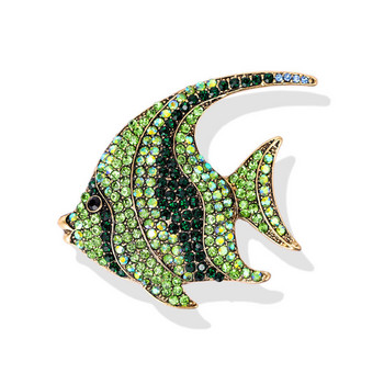 Συλλογή Sweet Sea Creatures Καρφίτσα Αστακός Hippocampal Rhinestone Corsage Ανδρικό και γυναικείο κοστούμι Ζακέτα Αξεσουάρ καρφίτσας