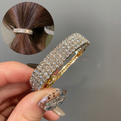 Benzile cu funde cu ciucuri lungi coreene, bentită cu strasuri, accesorii pentru păr pentru fete, cadouri, bentițe de păr de lux pentru femei