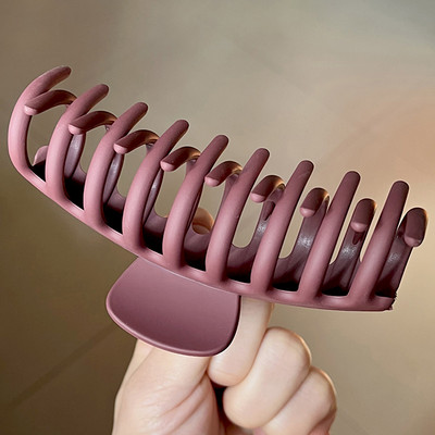 2022, gheare de păr mari, solide, coreene, agrafe de păr acrilice elegante, agrafe de crab pentru femei, fete, accesorii pentru păr