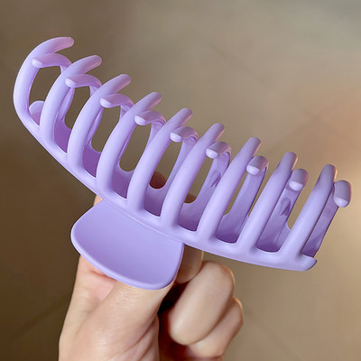 2022, gheare de păr mari, solide, coreene, agrafe de păr acrilice elegante, agrafe de crab pentru femei, fete, accesorii pentru păr