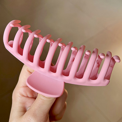 2022, gheare de păr mari, solide, coreene, agrafe de păr acrilice elegante, agrafe de crab pentru femei, fete, accesorii pentru păr