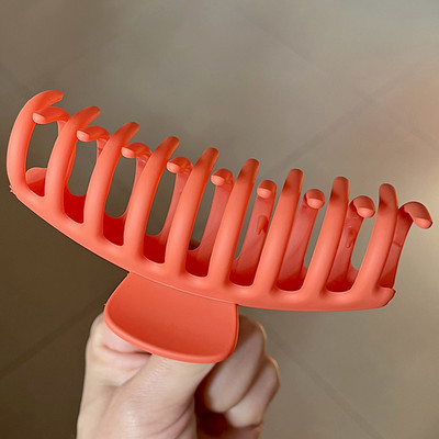 2022, gheare de păr mari, solide, coreene, agrafe de păr acrilice elegante, agrafe de crab pentru femei, fete, accesorii pentru păr