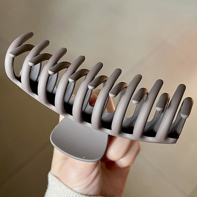 2022, gheare de păr mari, solide, coreene, agrafe de păr acrilice elegante, agrafe de crab pentru femei, fete, accesorii pentru păr