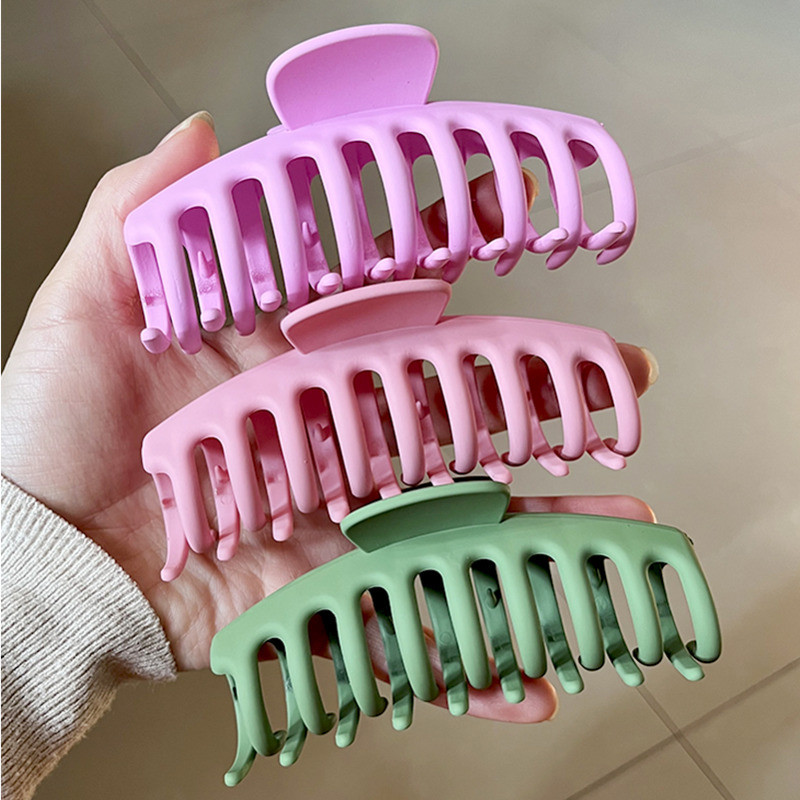 2022, gheare de păr mari, solide, coreene, agrafe de păr acrilice elegante, agrafe de crab pentru femei, fete, accesorii pentru păr