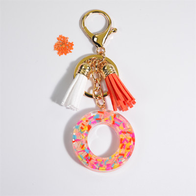 Breloc cu 26 litere, cu ciucuri, poșetă pentru femei, breloc AZ, pandantiv cu alfabet inițial, brelocuri, accesorii pentru cuplu, cadouri