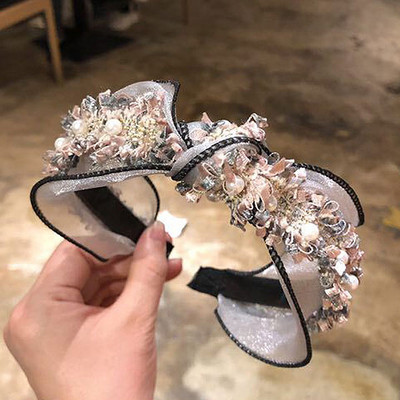 FashIon Benzile de păr înnodate de flanel pentru femei Trendy Girl Sport Face Spălare Bandă Cap Cerc Ornament de păr Accesorii de păr