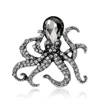 Ocean Series Octopus Animal καρφίτσα υψηλής ποιότητας Γυναικεία ρούχα αξεσουάρ Στολίδι Μικρό δώρο για άνδρα Γυναίκα