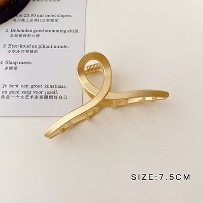 Ins Fashion Agrafe de păr pentru femei Crab de baie Agrafe de păr geometrice din metal coreean Agrafe pentru cap pentru fete Accesorii de păr la modă Cadou