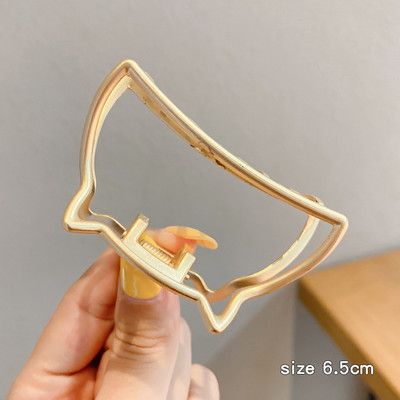 Ins Fashion Agrafe de păr pentru femei Crab de baie Agrafe de păr geometrice din metal coreean Agrafe pentru cap pentru fete Accesorii de păr la modă Cadou