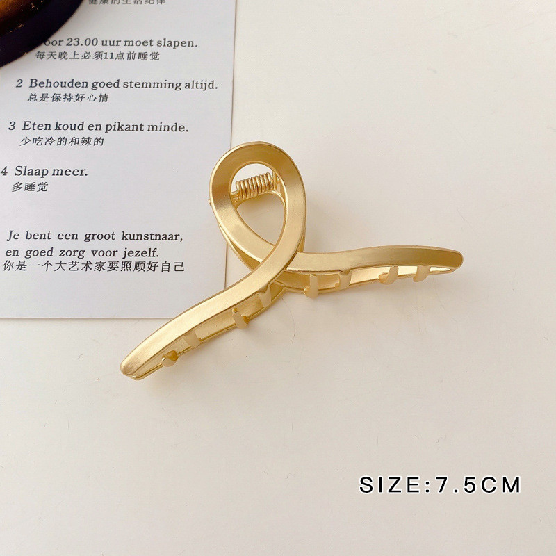 Ins Fashion Agrafe de păr pentru femei Crab de baie Agrafe de păr geometrice din metal coreean Agrafe pentru cap pentru fete Accesorii de păr la modă Cadou