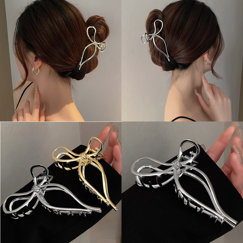 Agrafe metalice pentru gheare de păr pentru femei Agrafe de păr geometrice neregulate de epocă Bentita de crab de baie Agraf de păr Accesorii de păr pentru fete