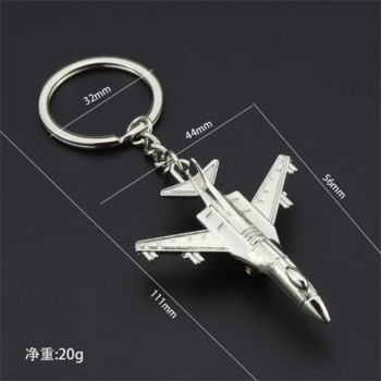 Airline Promo Keychain Metal Naval Aircrafe Fighter Model Aviation Gifts Μπρελόκ Μοντέλο Μπρελόκ Μπρελόκ Air Plane Aircrafe Μπρελόκ