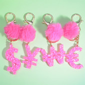 Roz Simbol valutar Brelocuri Brelocuri Simbol Dolar Breloc Femei Ornamente Poșete Brelocuri Mașină