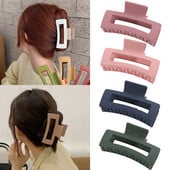 2022 Jednoduché kórejské Morandi veľké vlasové pazúry Elegantné sponky do vlasov Barrettes Krabie sponky do vlasov Pokrývky hlavy pre ženy a dievčatá Vlasové doplnky