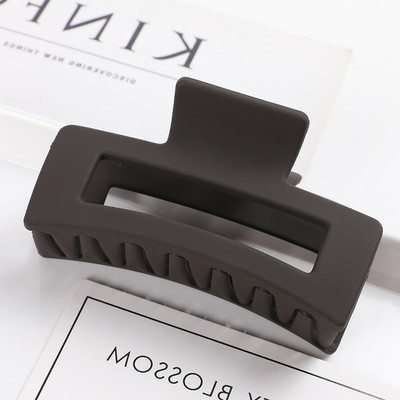 2022 Jednoduché kórejské Morandi veľké vlasové pazúry Elegantné sponky do vlasov Barrettes Krabie sponky do vlasov Pokrývky hlavy pre ženy a dievčatá Vlasové doplnky