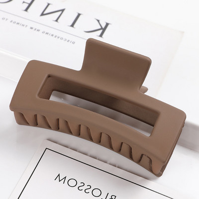 2022 Jednoduché kórejské Morandi veľké vlasové pazúry Elegantné sponky do vlasov Barrettes Krabie sponky do vlasov Pokrývky hlavy pre ženy a dievčatá Vlasové doplnky